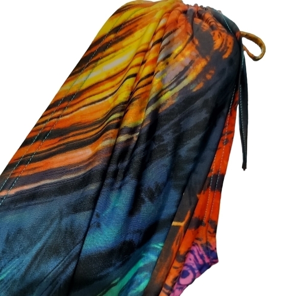 1181)Monica Fashion Women's Sleeveless Boho,Vneck, Backless, Maxi Dress Size 3XL - Picture 7 of 13